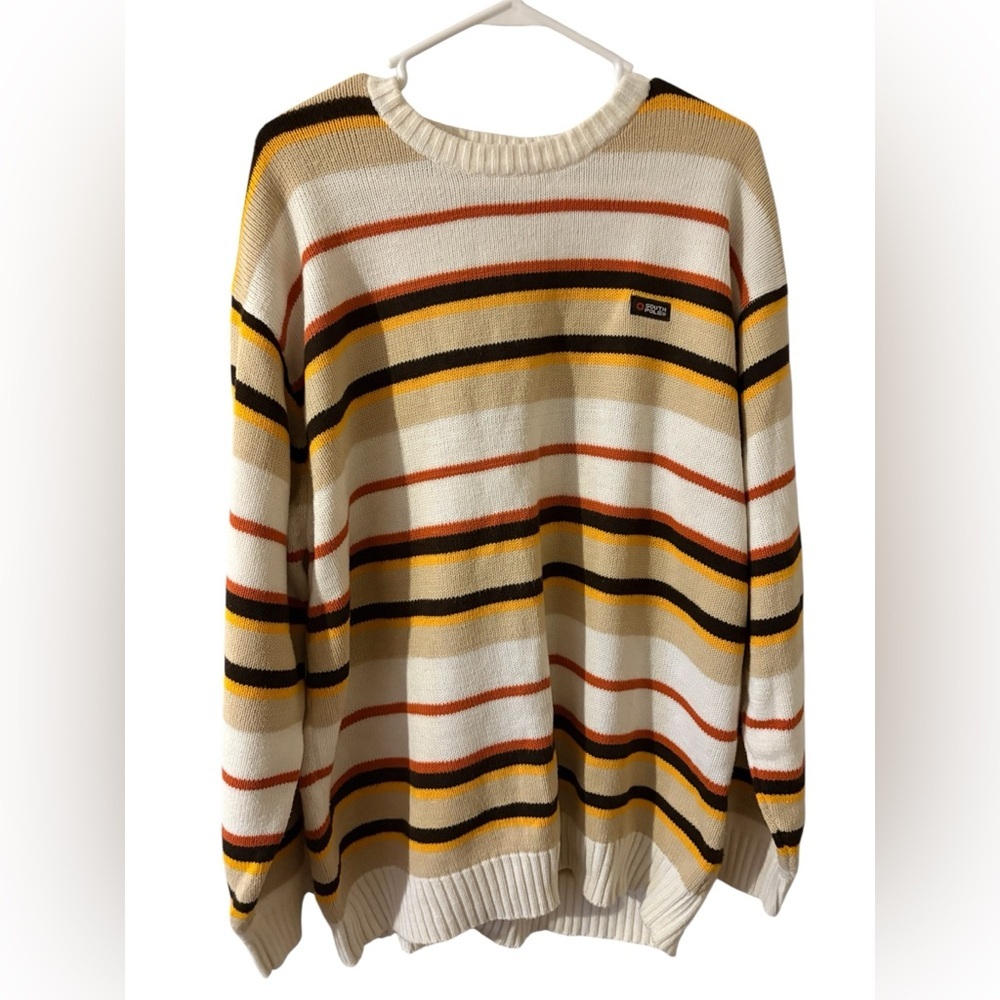 South Pole Men’s XL Multicolor Striped Sweater. Brand new without tags! - Picture 1 of 3
